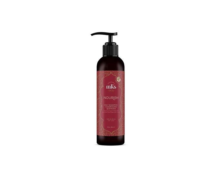 MKS Eco Nourish Shampoo Original Scent 10 fl oz - Moroccan Argan Oil and Hemp Seed Oil