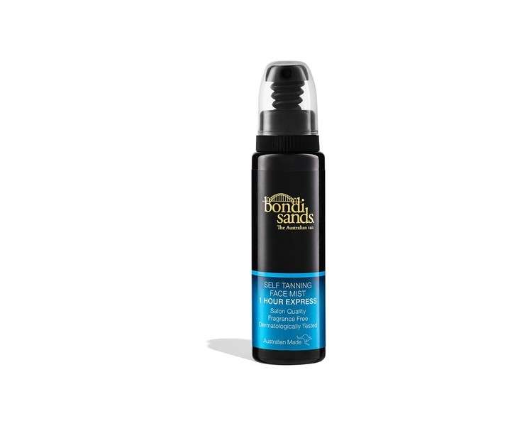 Bondi Sands 1-Hour Express Self Tanning Face Mist Lightweight Fragrance-Free Formula 70mL