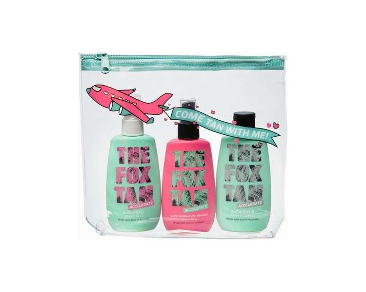 The Fox Tan Jet-Setter Bundle and Travel Bag