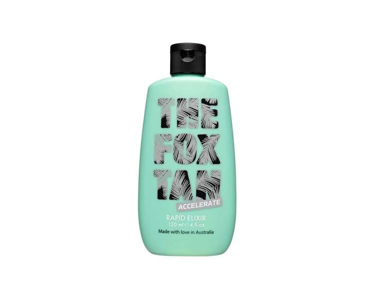 The Fox Tan Rapid Tanning Elixir 120ml Yellow