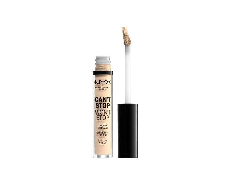 NYX Professional Makeup Can't Stop Won't Stop Contour Concealer  01 Pale 3.5ml