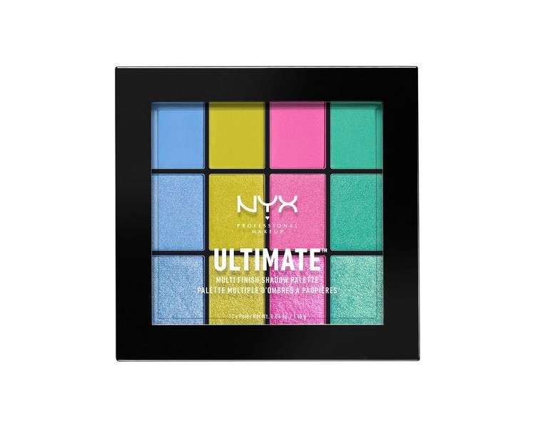 NYX Professional Makeup Ultimate Multi-Finish Eyeshadow Palette Electric 1.02kg