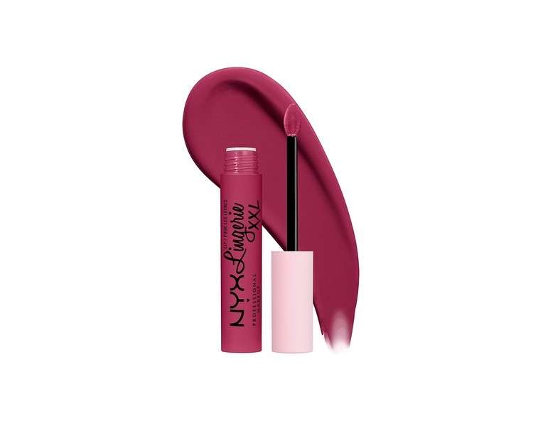 NYX Professional Makeup Lip Lingerie XXL Matte Liquid Lipstick Stayin' Juicy Deep Magenta 0.13 Fl Oz