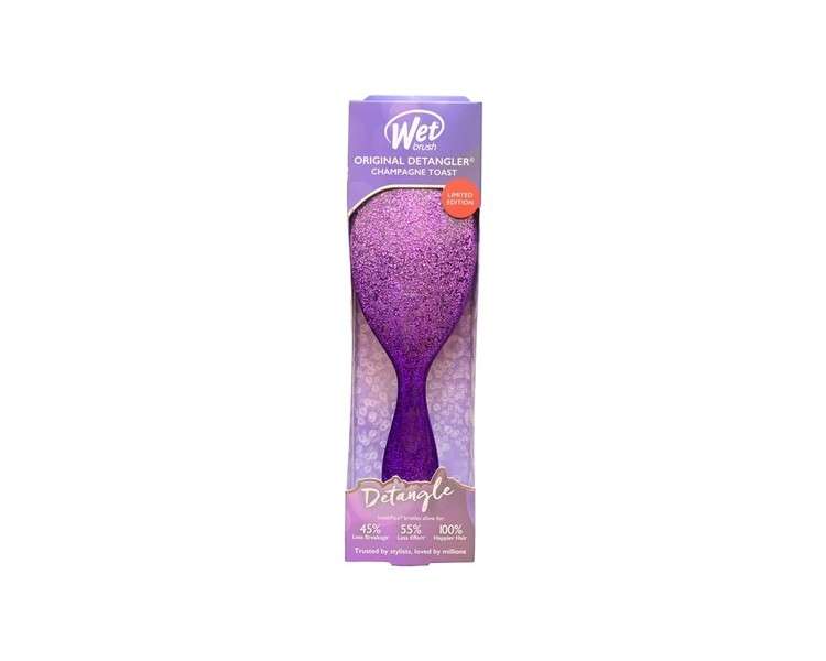 Wet Brush Original Detangler Hair Brush Purple 1 Count