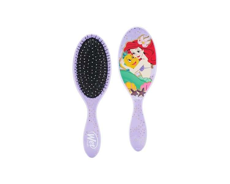 WetBrush Original Detangler Hair Brush with Ultra Soft Intelliflex Bristles for All Hair Types Disney Ultimate Princess Collection Ariel