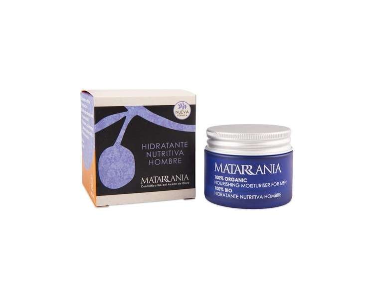 Organic Moisturizing Cream for Men Matarrania 60ml