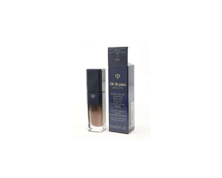 Cle De Peau Beaute Radiant Liquid Rouge Shine 1 Sepia 0.26oz/8.0ml - New with Box