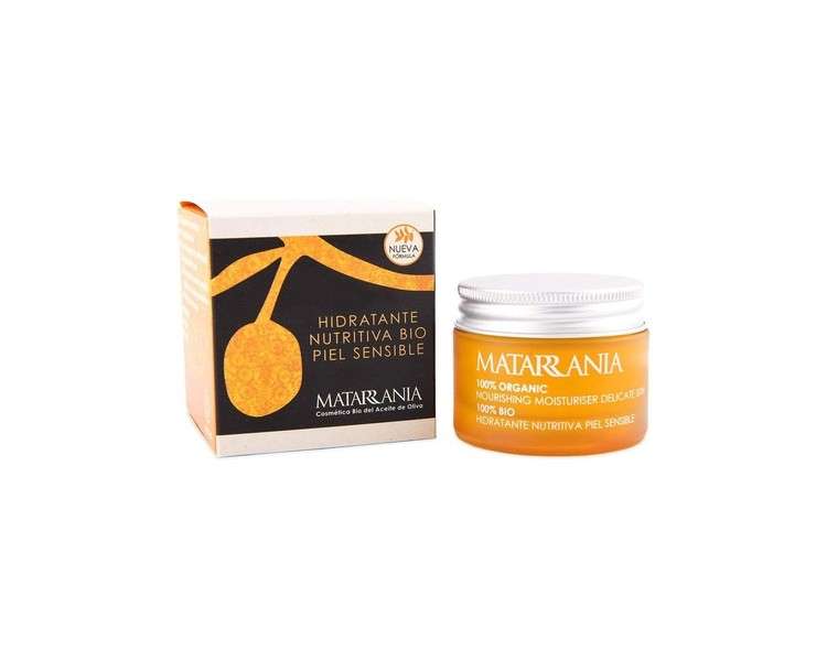 Matarrania Organic Moisturizing Cream for Sensitive Skin 30ml