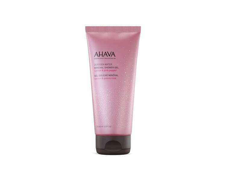 Ahava Mineral Shower Gel Cactus Pink Pepper 200ml