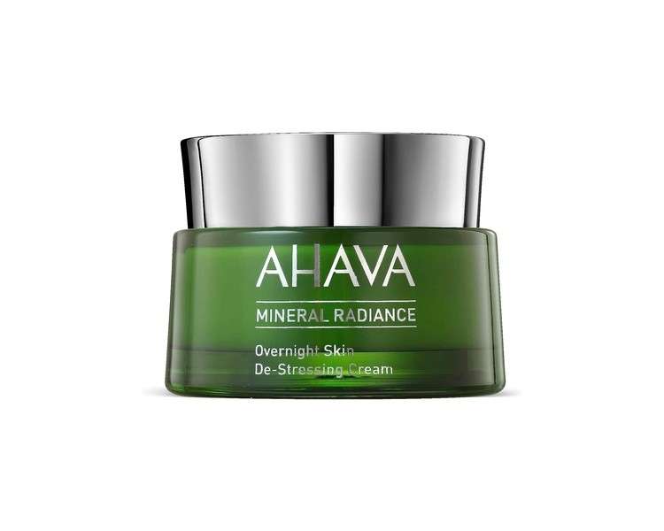 AHAVA Mineral Radiance Overnight De-Stressing Cream 50ml Aloe Vera