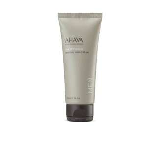 AHAVA Men's Mineral Hand Cream 3.4 Fl Oz