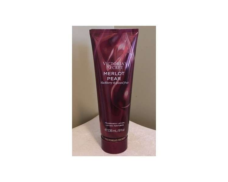 Victoria's Secret Body Lotion in Merlot Pear 8 Ounces - New/Sealed!