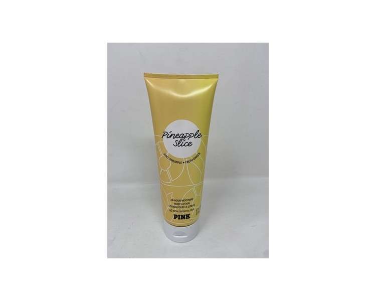 Rosa Pineapple Slice 24 Hour Moisture Body Lotion 8oz Juicy Pineapple & Ginger