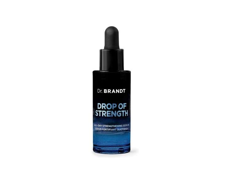 Dr. BRANDT Drop of Strength All-Day Strengthening Serum with Alpha Glucan, Hyaluronic Acid, Vitamins Arctic Berry Stem Cell Extract and Adaptogens