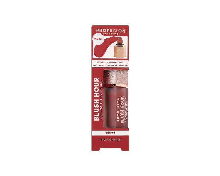 Profusion Cosmetics Blush Hour Liquid Cream Blush - Cosmo 1 Count