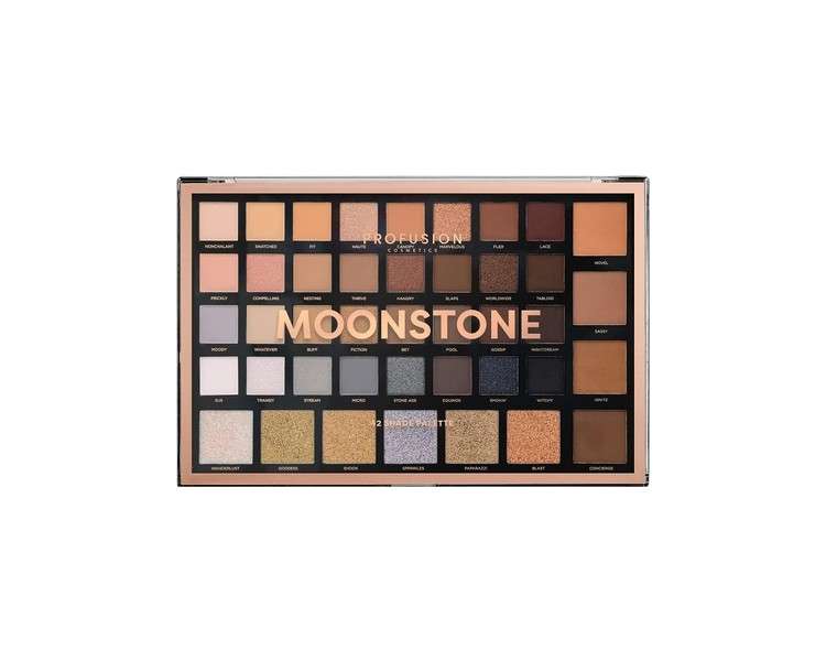 Profusion Cosmetics 42 Shade Moonstone Eyeshadow Palette