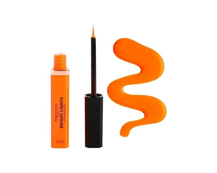 Profusion Cosmetics Bright Lights Neon & Pastel Graphic Liners Orange