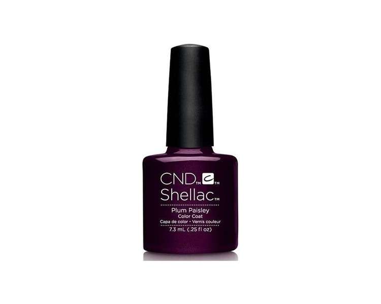 CND Shellac Plum Paisley 7.3ml Purple