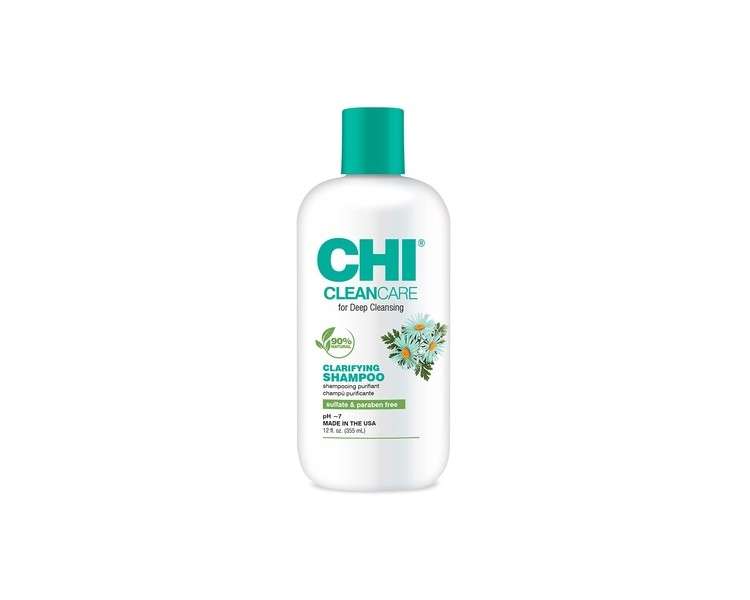 CHI CleanCare Clarifying Shampoo 12 fl oz - Deeply Cleanses and Purifies Hair