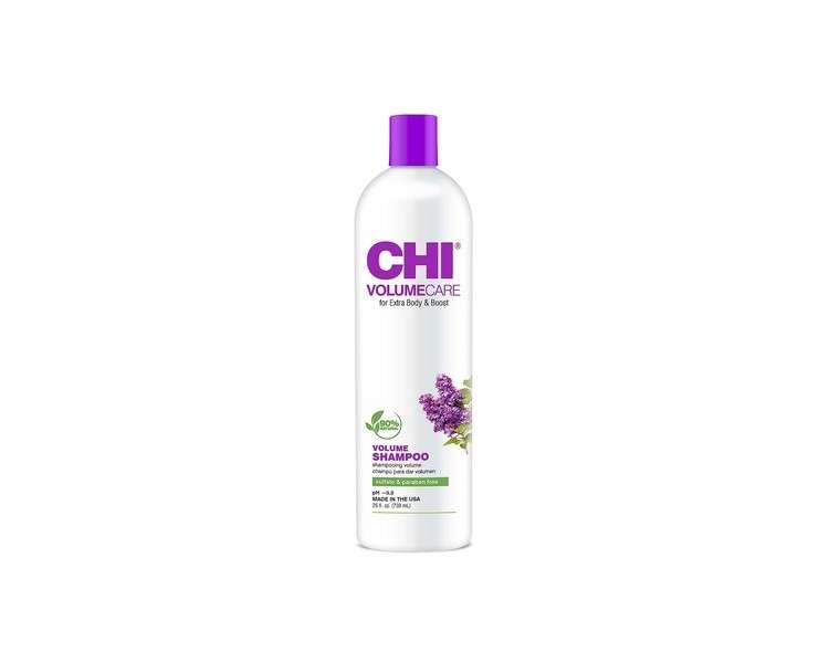 CHI VolumeCare Volumizing Shampoo 25 fl oz - Increases Volume on Thin, Fine, or Flat Hair for Extra Body and Boost Without Weighing It Down