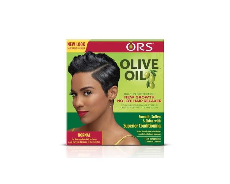 ORS Olive Oil Built-In Protection New Growth No-Lye Hair Relaxer System - Normal Strength