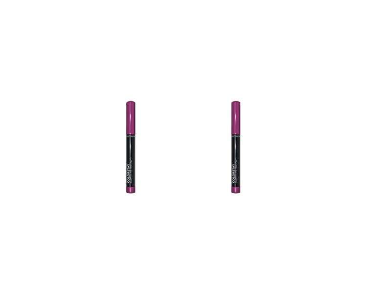 Revlon ColorStay Matte Lite Crayon Lipstick with Built-in Sharpener Smudgeproof Water-Resistant Non-Drying Lipcolor 005 Sky High