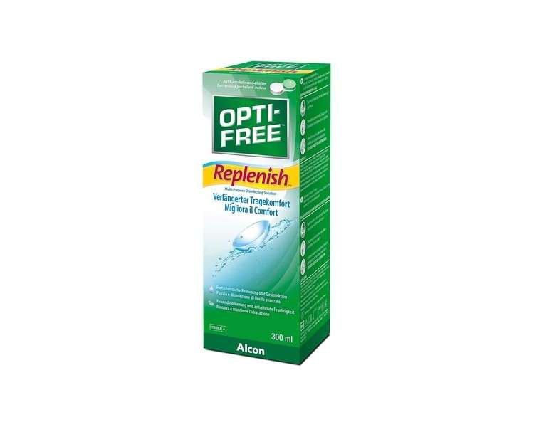 Opti-Free Replenish Contact Lens Solution 300ml