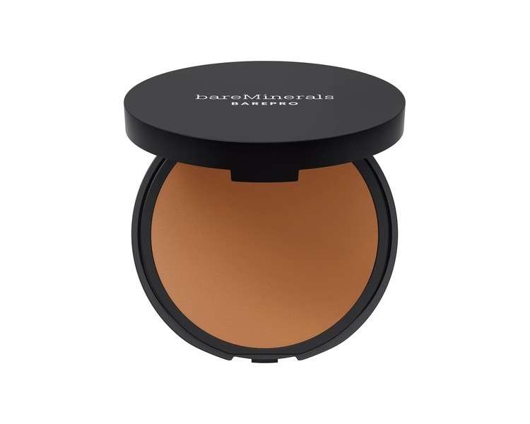 bareMinerals BAREPRO 16Hr Skin-Perfecting Powder Foundation 10g Deep 50 Warm