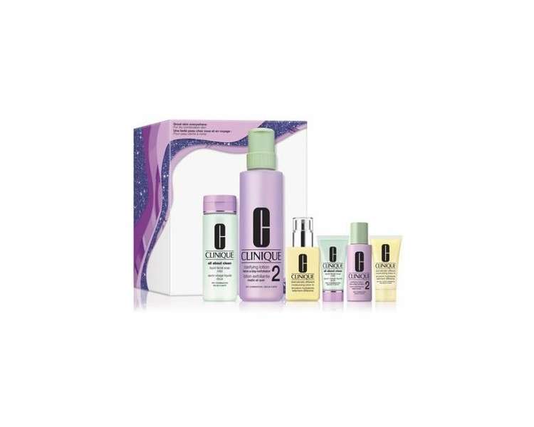 CLINIQUE Great Skin Everywhere 3-Step Skincare Set for Dry Skin