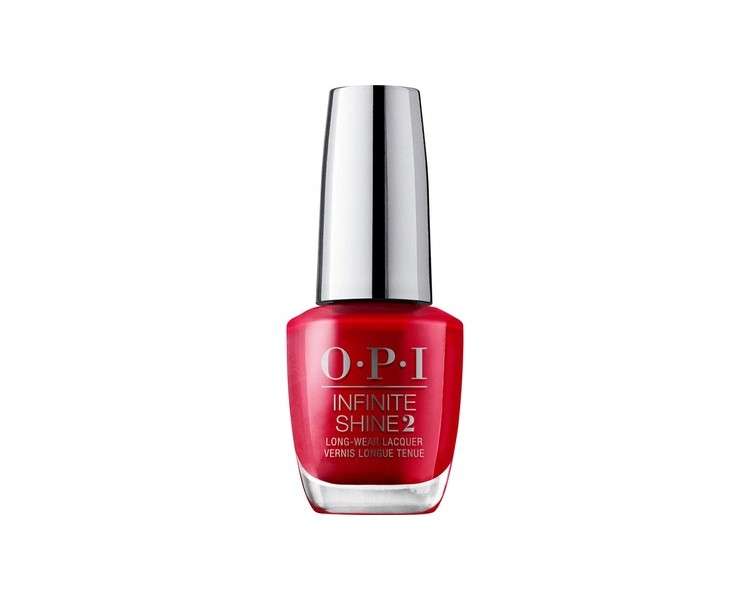 OPI Infinite Shine 2 Long-Wear Lacquer Red Long-Lasting Nail Polish 0.5 fl oz Relentless Ruby