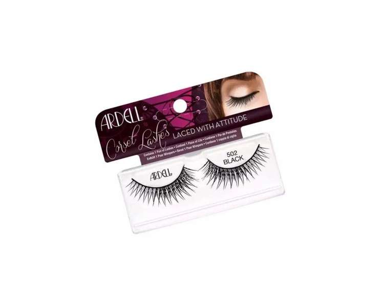 Ardell Corset Artificial Eyelashes Black 502