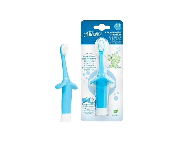 Dr. Brown's Options Toothbrush Blue