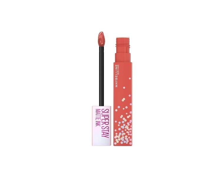 Maybelline New York Super Stay Matte Ink Liquid Lipstick Transfer Proof Long Lasting Limited Edition Birthday Cake Scented Shades 0.17 Fl Oz 400 Show Runner