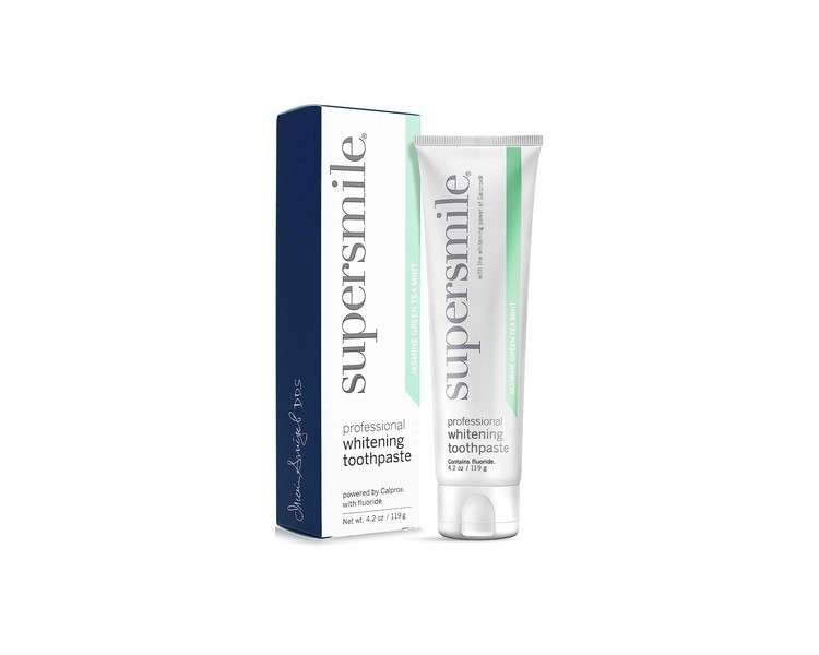 Supersmile Professional Whitening Toothpaste with Fluoride Jasmine Green Tea Mint