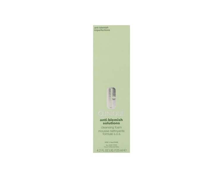 Clinique Anti Blemish Solutions Cleansing Foam for All Skin Types 125ml