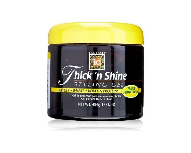 Fantasia Gel Thick 'N Shine 16oz Jar