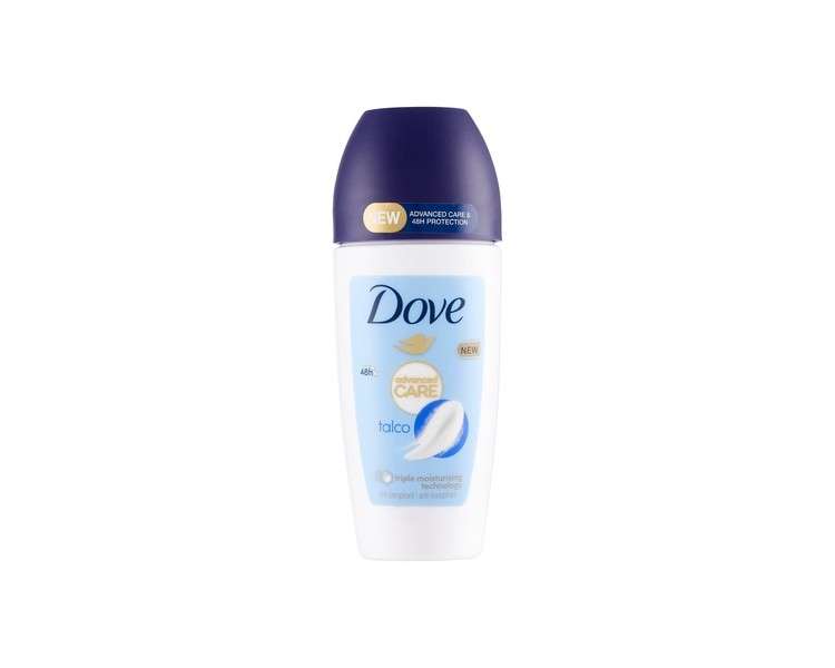 Dove Advanced Care Talc Deodorant Roll On 48 Hours 50ml