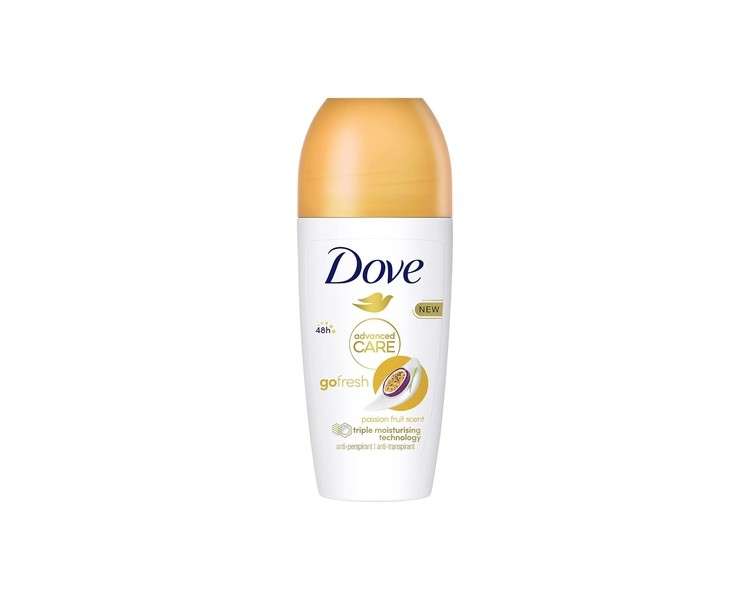 Dove Advanced Care Passion Fruit Deodorant Antiperspirant 48 Hour Protection 50ml