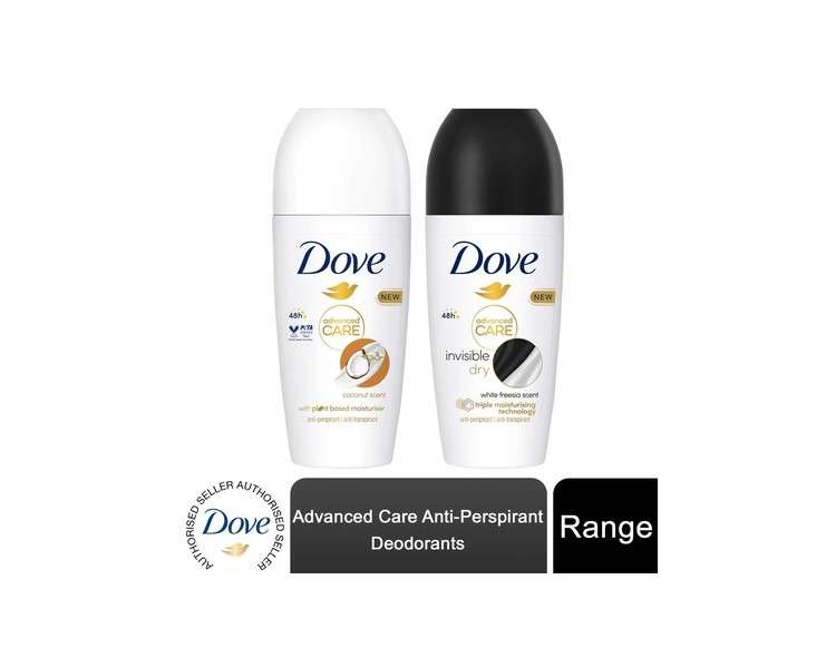 Dove Advanced Care Deodorant 48h Sweat and Odor Protection 50ml