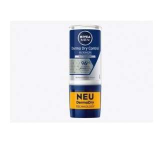 NIVEA MEN Antiperspirant Deodorant Roll-on Derma Dry Control 50ml