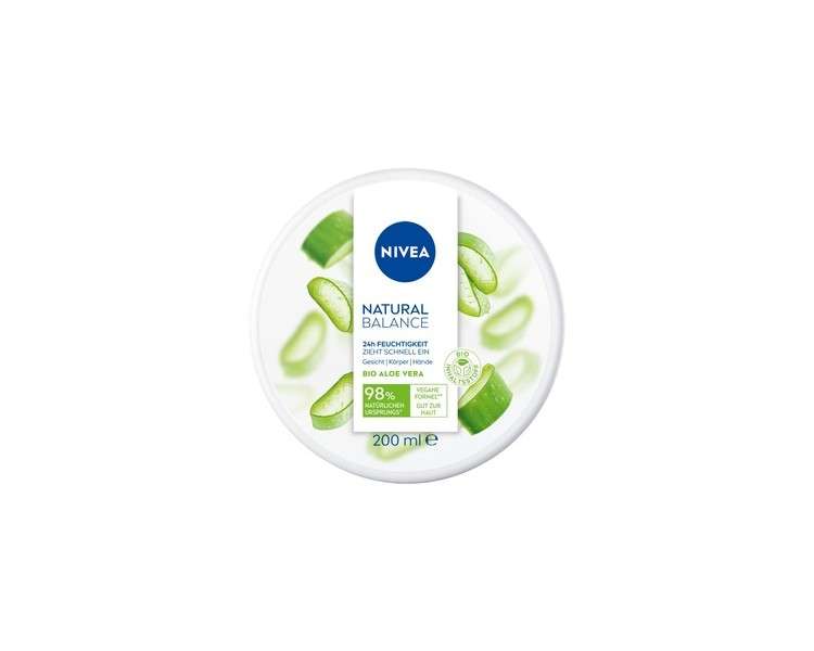 NIVEA Natural Balance Aloe Vera All-Purpose Cream 200ml