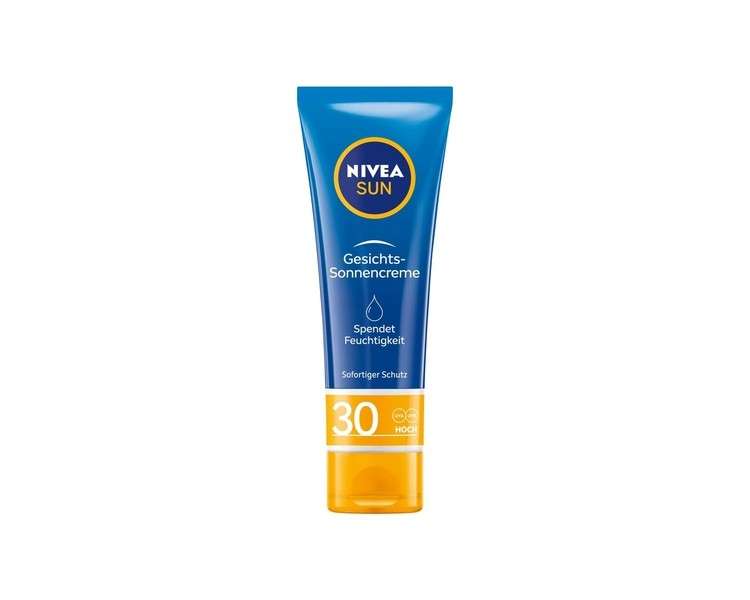 NIVEA Sun Protection & Care Face Sun Cream with SPF 30 50ml