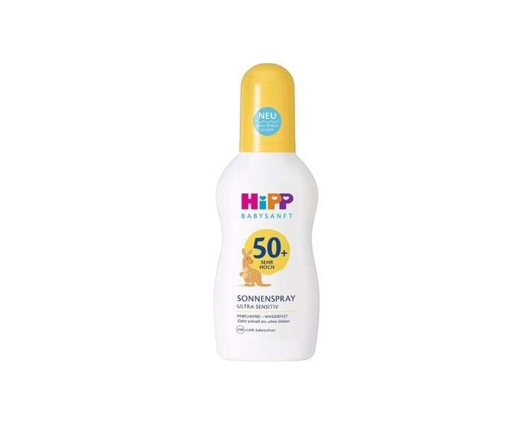 Hipp Kids Ultra Sensitive Sun Spray SPF 50+ 150ml