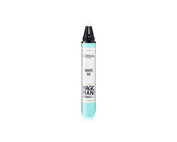 L'Oreal Paris Make Up Designer Magic Mani Nail Polish Pen White 101 4.9ml