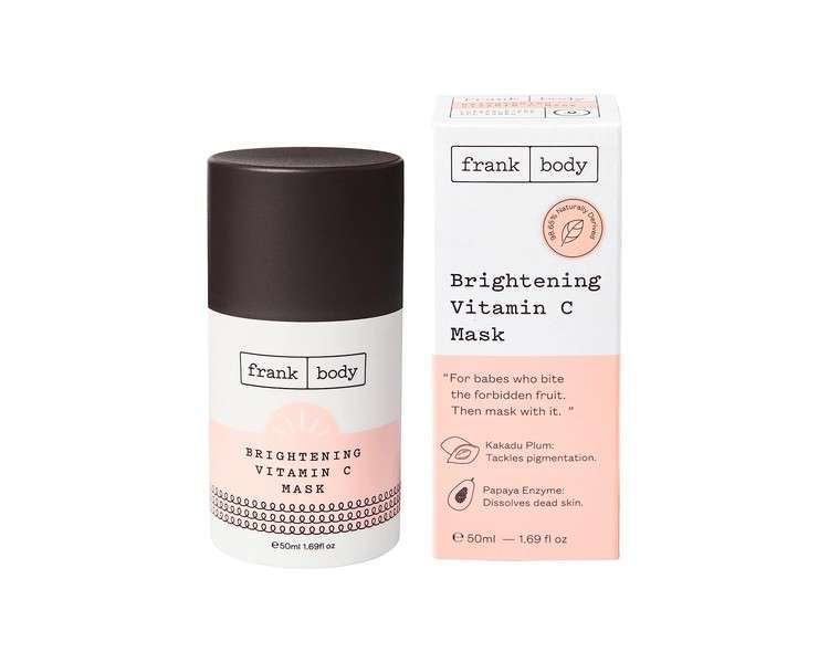 Frank Body Brightening Vitamin C Mask 50ml