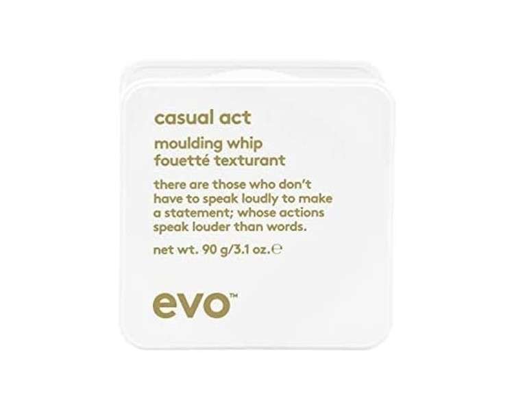 evo Casual Act Moulding Whip Light Firm Hold Styling Paste for All Hair Types 90g