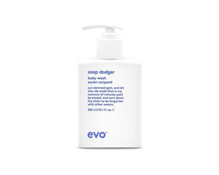 Evo Soap Dodger Body Wash Daily Bath Cleanser Deep Hydrating Natural Moisturising Care 300ml