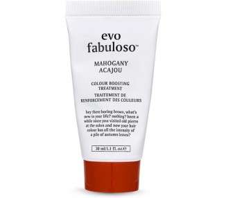 Fabuloso Mahogany Colour Boosting Treatment Colour Care Conditioner for Colour-Treated Hair 30ml Travel Size