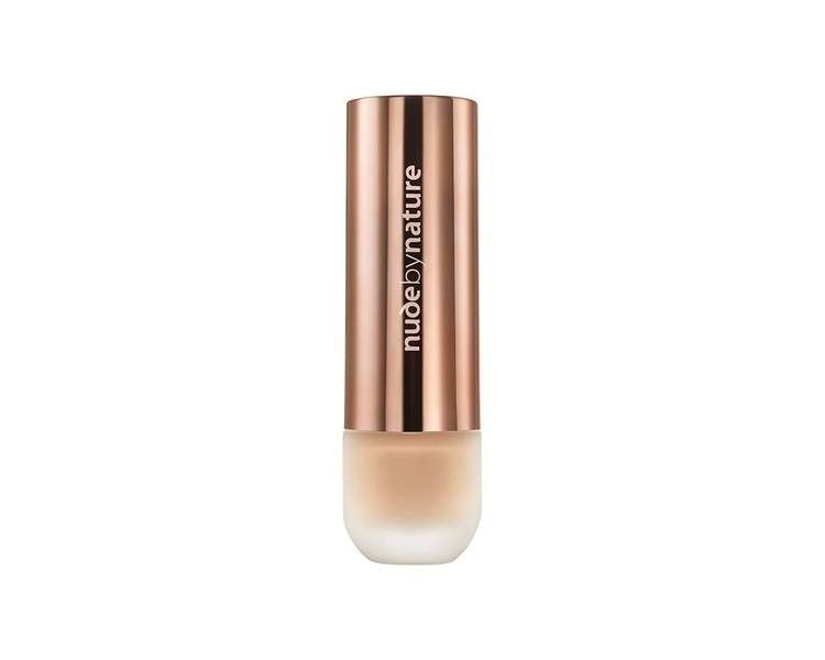 Nude By Nature Flawless Liquid Foundation Dermatologist Tested W4 Soft Sand