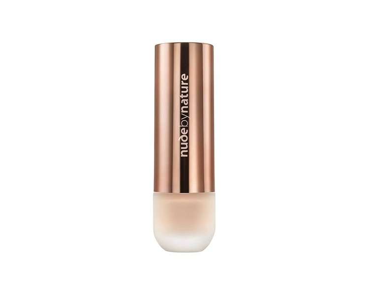 Nude By Nature Flawless Liquid Foundation Dermatologist Tested W2 Ivory